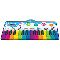 Rainbow Keyboard Playmat